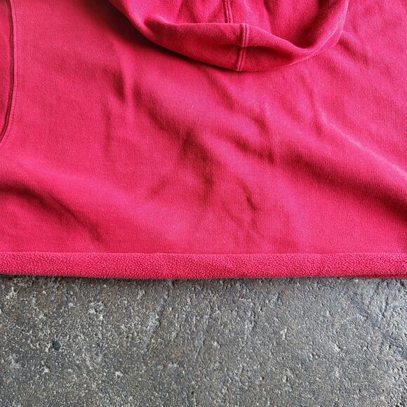 Washington State Cougars WSU Cropped Hoodie Sweatshirt Womens XL Red Adidas Gym - Picture 5 of 9